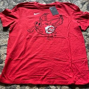 Nike Red Flying Pig Graphic Tee
